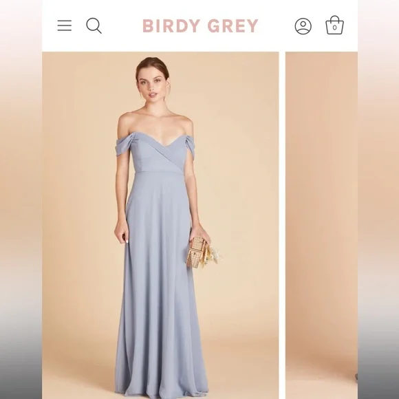 Birdy Grey Spence Convertible Dress in Dusty Blue